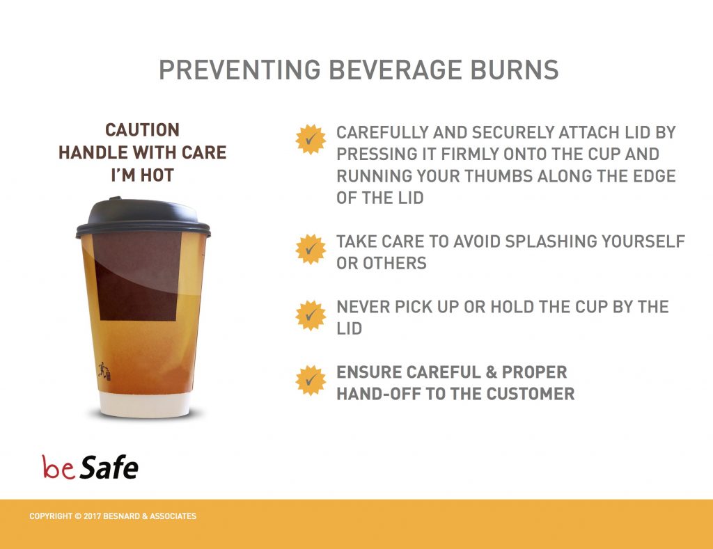 FREE POSTER: Preventing Beverage Burns – Profiting From Safety